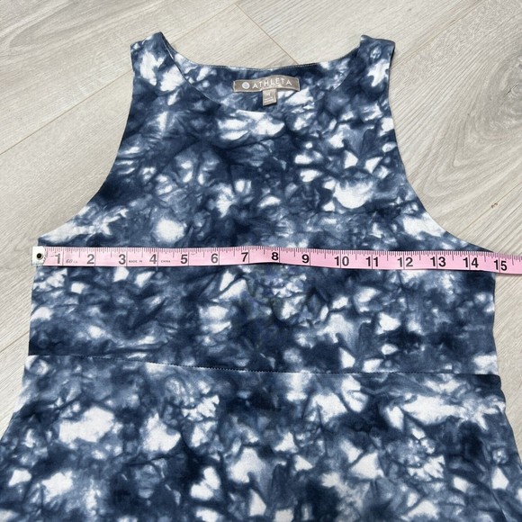 Athleta Size Small Small Dress High Neck Tie Dye - Picture 5 of 8